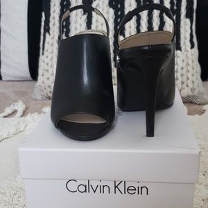Calvin Klein Slip on Sandal with Strap